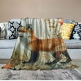 thumbnail image 2 of COMIO Fox Blanket Holiday Forest Fox Decor Animal Throw Blanket Gifts for Girls Boys Fox Lovers Winter Super Warm Soft Plush Lightweight  Flannel Sofa Bedding Blanket for Kids Adults Men Women, 2 of 6