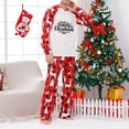 thumbnail image 2 of yoeyez Sale Matching Family Christmas Pajamas Family Christmas Matching Sets Matching Family Pajamas Holiday Jammies Sleepwear, 2 of 5