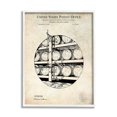 thumbnail image 4 of Stupell Industries Whiskey Aging Barrel Detailed Vintage Patent Diagram Framed Wall Art, 16 x 20, Design by Karl Hronek, 4 of 5