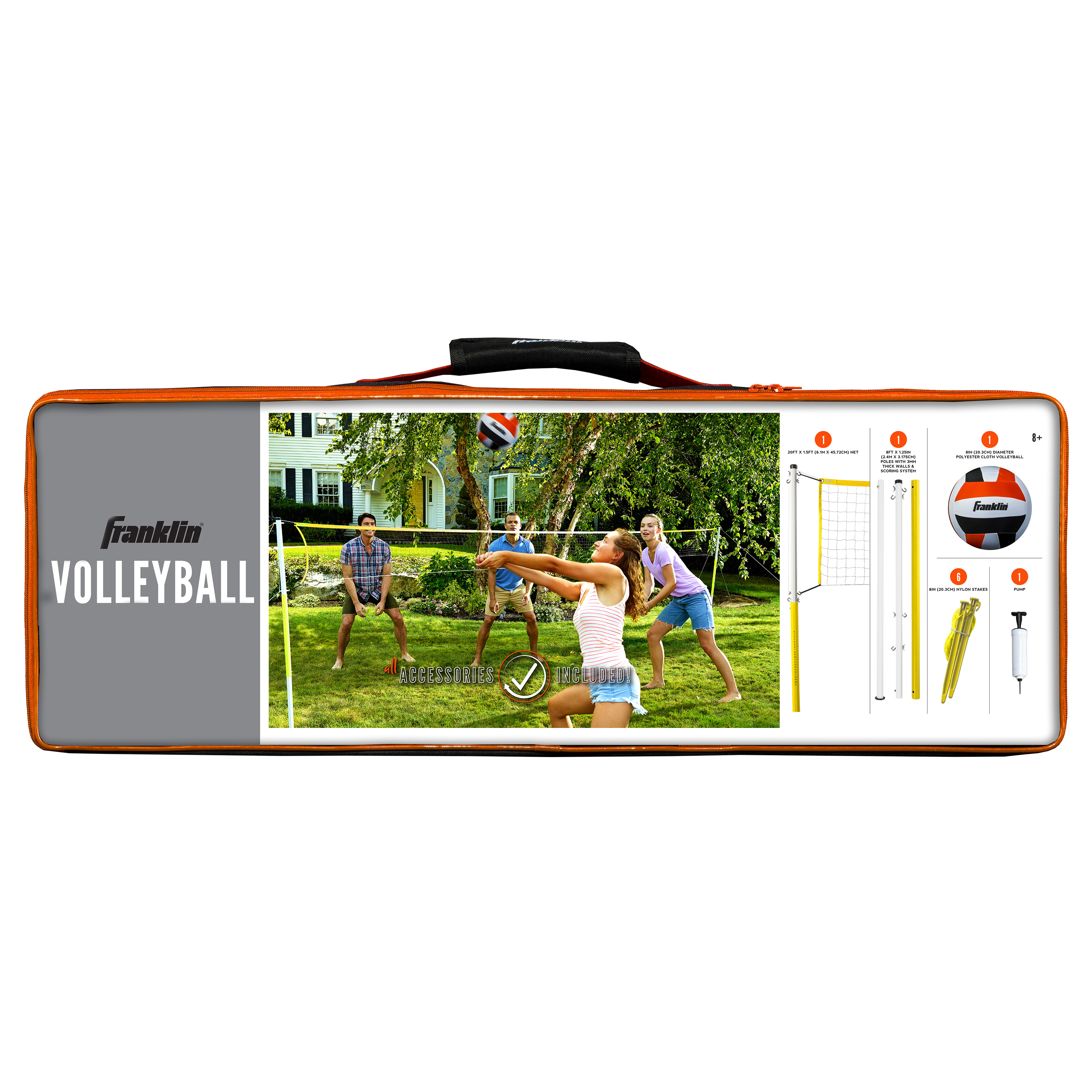 Franklin Sports Backyard Volleyball Net Set photo 4