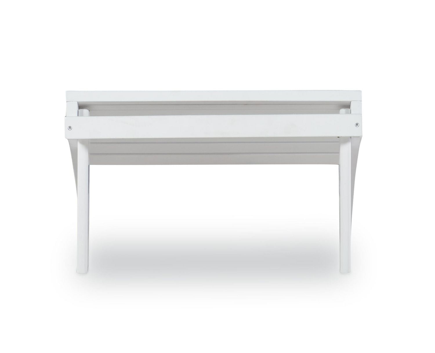 White Adirondack Outdoor Ottoman