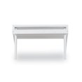 thumbnail image 2 of White Adirondack Outdoor Ottoman, 2 of 8