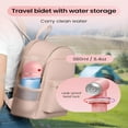 thumbnail image 2 of XIRQI 2026 New Portable Bidet for Travel,Personal Bidet,Camping Manual Squeeze Sprayer,Water Storage Carry Leak-Proof Handheld High Pressure Bidet,Postpartum Care Peri Bottle for Feminine Hygiene, 2 of 4
