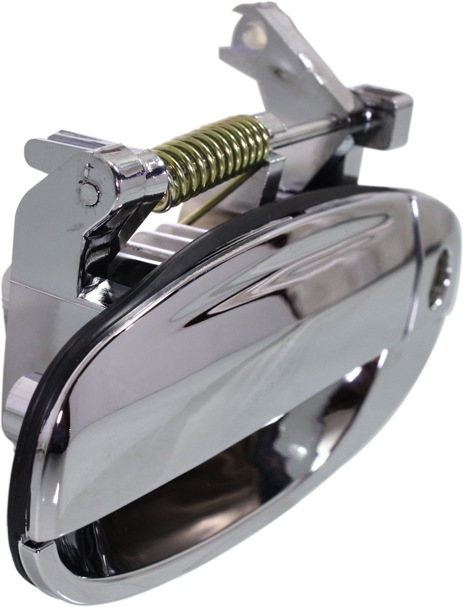 Replacement REPC462174C Exterior Door Handle Compatible with 2004-2006 Chevrolet Aveo 2009-2010 Pontiac G3 Front, Left Driver Chrome
