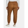 thumbnail image 3 of Terra & Sky Women's Plus Size Cargo Jogger Pants, 28” Inseam, Sizes 16W-26W, 3 of 4
