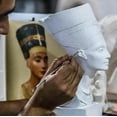 thumbnail image 6 of Queen Nefertiti Bust Museum Reproduction w Certificate - Pharaohs Collectable, 6 of 6