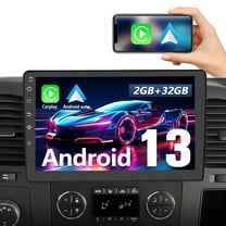 AWESAFE Android 12 10 inch Touch Screen Car Radio Stereo for Chevrolet Chevy Silverado Tahoe Equinox GMC Sierra Yukon with Wireless CarPlay Andriod Auto GPS Bluetooth /FM RAM 1G ROM 32G