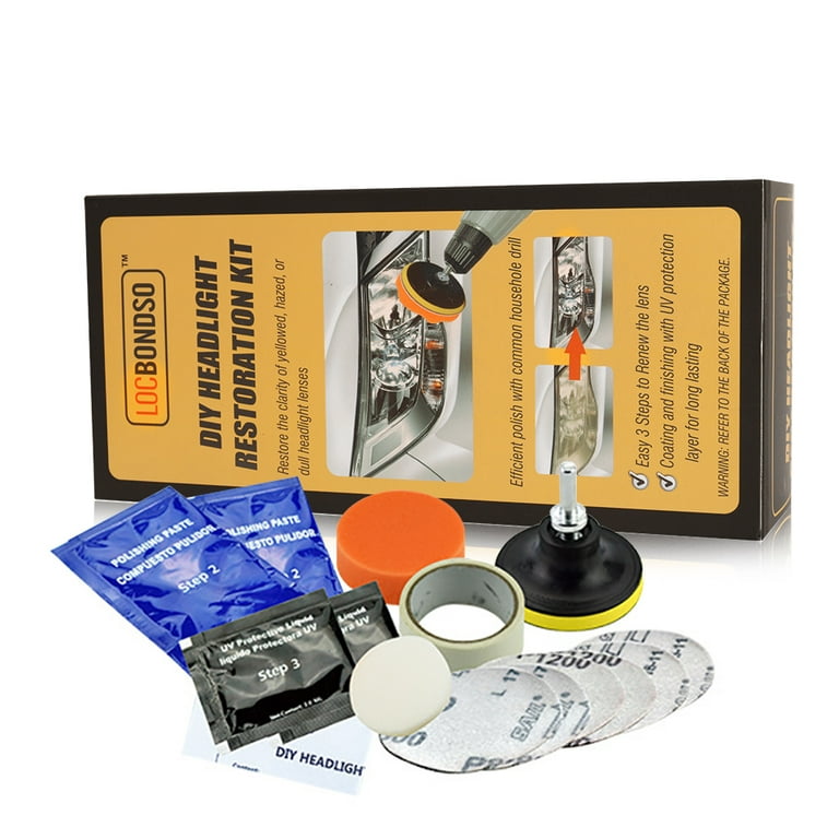 SOATUTO Headlight Restoration Kit Easy Heavy Duty Car Headlight