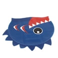 thumbnail image 4 of Gorro de natación de silicona para niños, gorro de natación con patrón de dibujos animados, gorro de pez pequeño, gorro de tiburón, 4 of 10