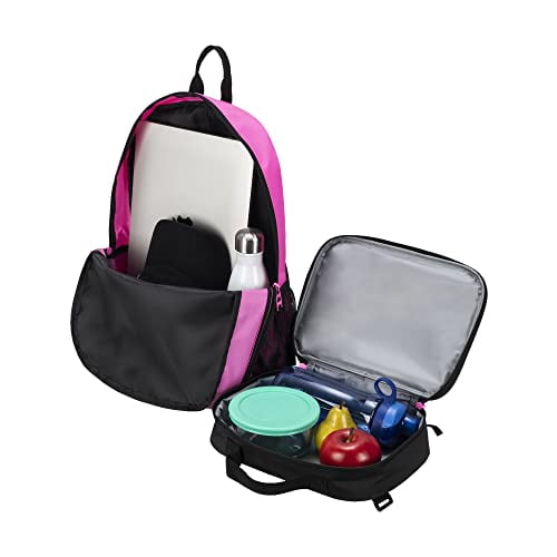 PUMA Kids Backpack Lunch Kit Combo Luminous Pink Lavender One Size Walmart
