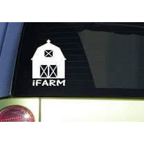 iFarm *J272* 6x6 inch Sticker barn decal