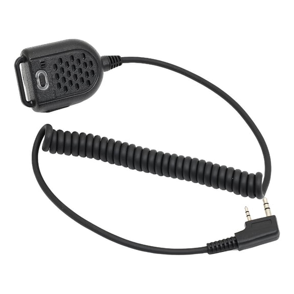 Two Way Radios Speaker Microphone with Headphone Port for Private Communication