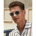 thumbnail image 2 of Gafas de Sol CARFIA Retro de Acetato Polarizadas para Hombre UV400, 2 of 8