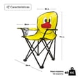thumbnail image 2 of Silla Plegable Reforzada Para Camping Con Funda De Transporte Y Diseño Infantil De Pato, 2 of 6