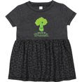 thumbnail image 3 of Inktastic Believe in Broccoli Girls Baby Dress, 3 of 5