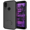thumbnail image 1 of Case for CAT S62 PRO Phone, Nakedcellphone [Black] Slim Hard Shell Protector Cover with Kickstand View Stand, 1 of 7