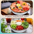thumbnail image 5 of 3-Piece 11.8-inch Refrigerated Party Tray Set with Dividers, Includes Chilled Party Platters, Cooked Food Platters, Cold Dishes, and Dipping Sauces; Suitable for Fruits, Seafood, and Vegetables, 5 of 7