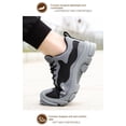 thumbnail image 6 of Steel Toe Shoes for Men Work Women Lightweight Air Cushion Sneakers Slip Resistant Safety Work Boots Indestructible Shoe, 6 of 13