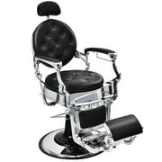 Costway Barber Chair Salon Chair Hydraulic Recline Beauty Spa Styling Equipment Black