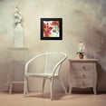 thumbnail image 4 of Rice, Kristy 15x15 Black Modern Framed Museum Art Print Titled - Poinsettia Pretty II, 4 of 5