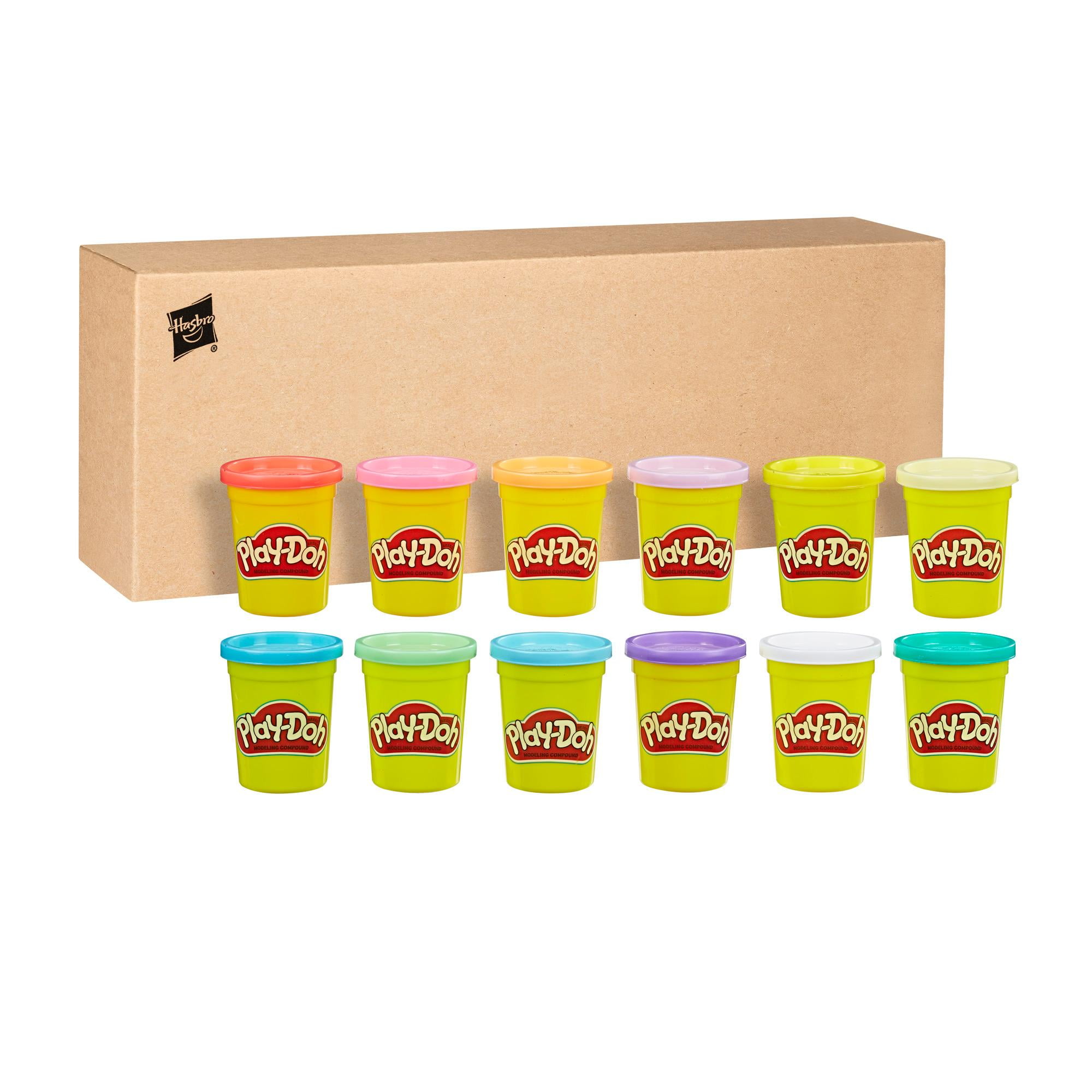 12 Cans 60oz to for sale online Play-Doh 4-pack of Colors 20oz Gift Set Bundle 