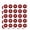 Clear, variant on Justice League Movie Flash Logo Planner Calendar Scrapbooking Crafting Stickers