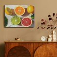 thumbnail image 4 of Chilfamy Citrus Fruits Canvas Wall Decor - Fashion Kitchen Wall Art Pictures for Bedroom, Home Decor Theme Without Frame 16x12in, 4 of 6