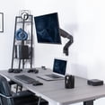 thumbnail image 4 of Soporte de Pared Vivo Negro con Brazo Extendido Ajustable para Monitor de 17 a 32 Pulgadas, 4 of 9