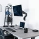 thumbnail image 4 of Soporte de Pared Vivo Negro con Brazo Extendido Ajustable para Monitor de 17 a 32 Pulgadas, 4 of 9
