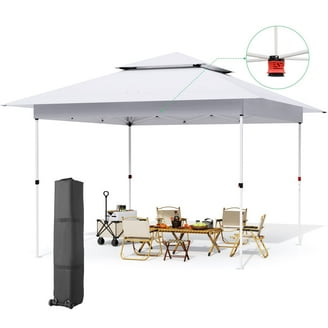 Coleman 10' x 10' Instant Straight Leg Canopy Gazebo with Added