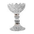 thumbnail image 3 of Banquete de vaso de velas Banquete Versátiles de escritorio versátiles Decoración de decoración de decoración Aniversario Diseño floral Altura 14 cm, 3 of 8