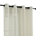thumbnail image 7 of Dtwnek 2 Panels Set Sheer Curtains Light Filtering Window Curtain Lightweight Curtains Drapes for Bedroom, Living Room, 54" x 72", 7 of 7