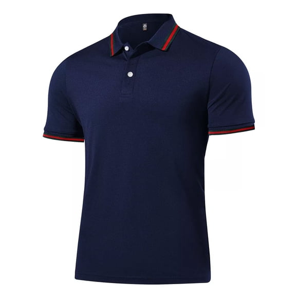 Playeras Tipo Polo Para Hombre Manga Corta Slim Moda Casual