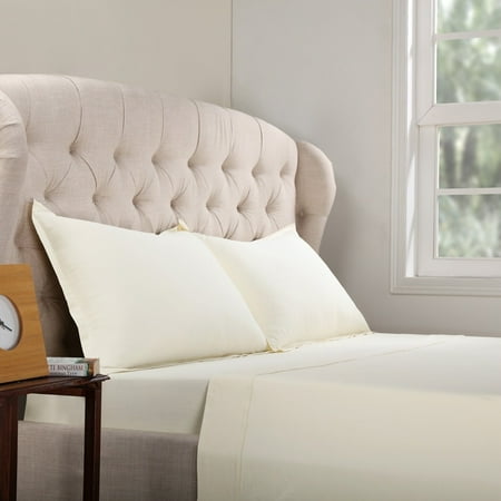- Exclusive Fabrics Premium Combed Cotton Jersey Bed Sheet Set with Aloe Vera Treatment (Sheet Set)