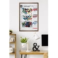 thumbnail image 3 of DC Comics 90th - Greatest Team-Up Wall Poster, 22.375" x 34" Framed, 3 of 4