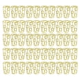 thumbnail image 1 of Clips de Papier d'Or, 50 Pcs Trombones Mini Trombones en Métal Trombones Caractéristiques de Pointe, 1 of 5