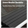 thumbnail image 2 of Amerimax 6380X 36" Dark Gray Steel K-Style Mesh Hoover Dam Gutter Cover Guard - Quantity of 10, 2 of 2