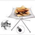 thumbnail image 4 of Portable Outdoor Fire Pit Upgraded Camping Fire Pit Foldable Mesh Fire Pits for Camping, Campfire w, 4 of 5