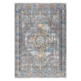 thumbnail image 5 of JONATHAN Y 5 x 8 Area Rug, Izmit Geometric Vintage Medallion - Gray/Mustard/Turquoise, RES100A-5, 5 of 8