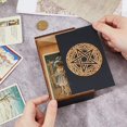 thumbnail image 3 of 1Pc Wood Tarot Card Box Small Tarot Storage Boxes Star Card Case Fortune Telling Trinket Keepsake Box Rectangle Magic Cards Holder for Home Decor Stones Jewelry, 3 of 9