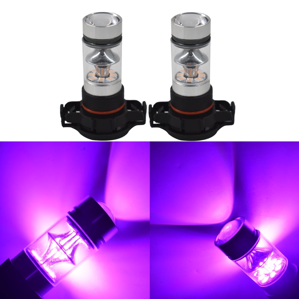 売り込み LED フォグランプ 14000K ピンク パープル H8 H11 H16 紫