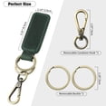 thumbnail image 2 of Genuine Leather Universal Car Keychain – Key Fob Holder Key Chain for Men & Women Durable Key Organizer, 2 of 7