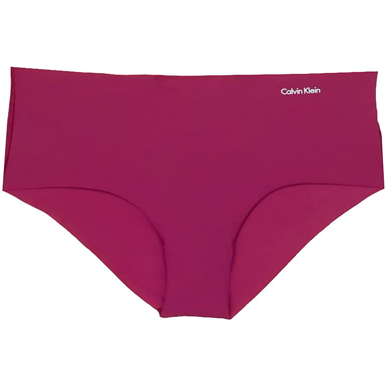 Calvin Klein Womens Invisibles Thong Multipack Panty Large Charmed 