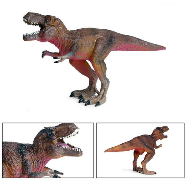Juguete de dinosaurio Tiranosaurio Rex Juguetes Figuras de prehistóricas para amantes Rojo perfke Figuras de dinosaurios
