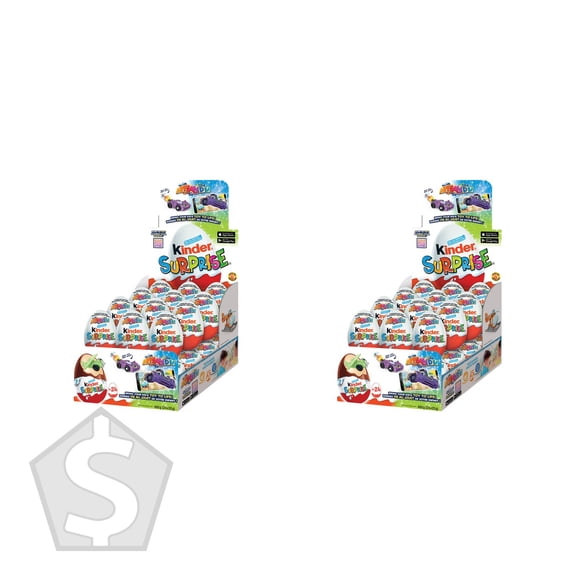 Kinder Surprise Chocolate Eggs, 24 × 20 g - Pack of 2