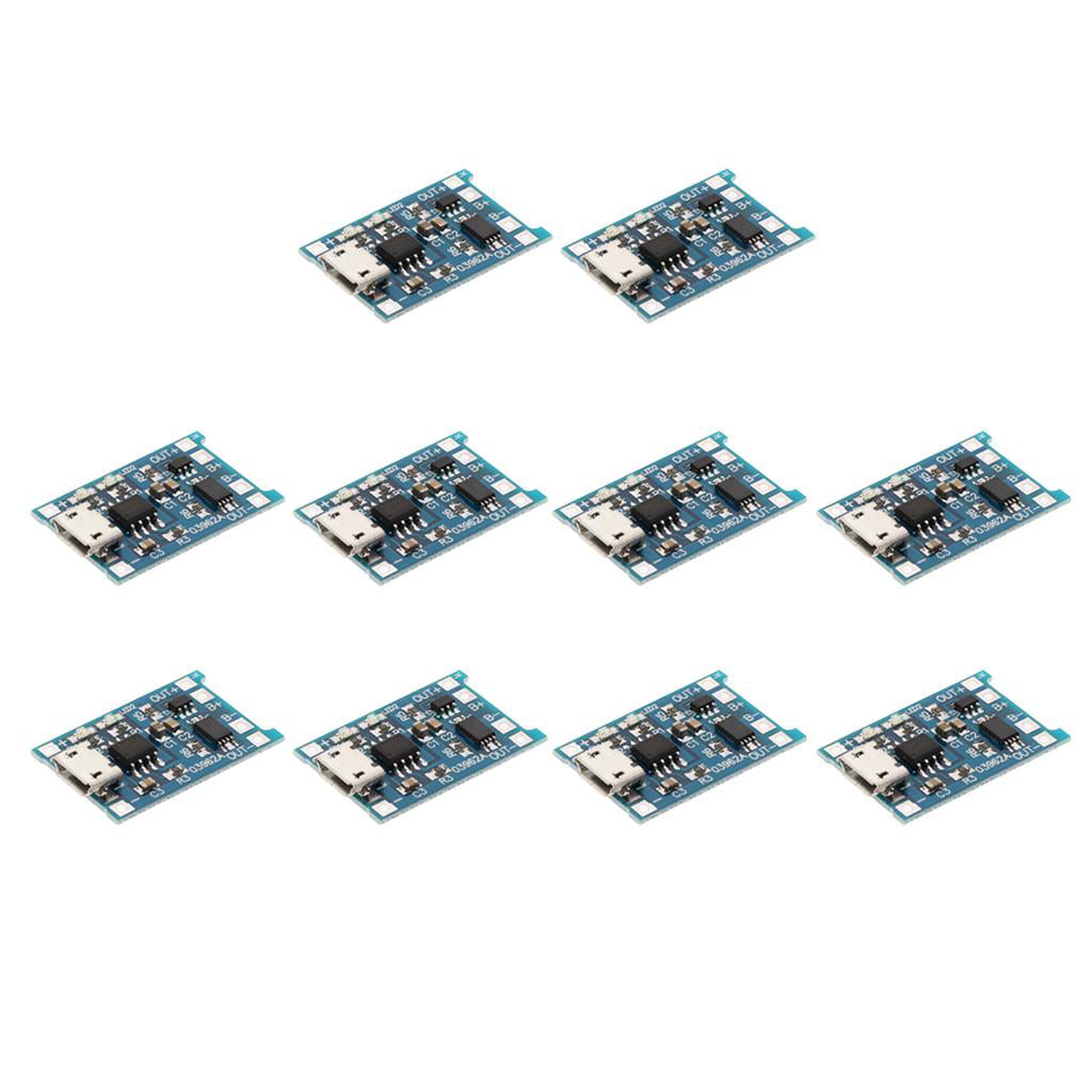10PC XD-58 1A lithium battery charging and protection one 18650 
