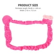 thumbnail image 2 of BESTYASH 1Pcs Pink Polyester Elastic Design Dustproof Computer Monitor Cover Suitable for 20-32 Inch Monitors, 2 of 6