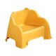 thumbnail image 4 of Taburete pequeño Macarena Con respaldo amarillo 33 x 25,5 x 23,8 cm, 4 of 8