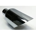 thumbnail image 2 of Exhaust Tip 5.00 X 12.00" Long 2.25 Inlet WW50012-225-BOSS-S Slant Polished 304 Stainless Wesdon Exhaust Tip, 2 of 7
