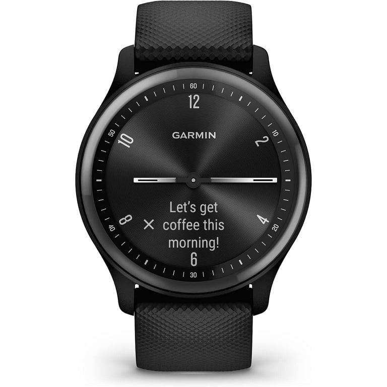 【スマートウォッチ】GARMIN VIVOMOVE STYLE（ブラック） Amazon.co.jp: GARMIN vivomove Style Black Pepper Nylon